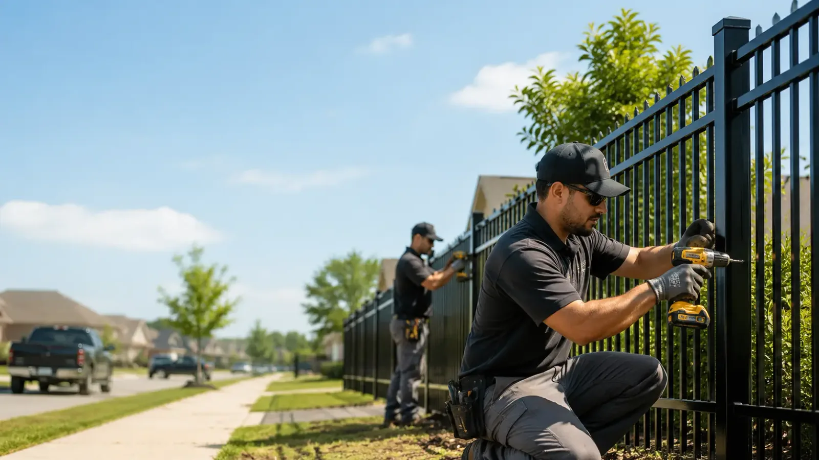 Metal Fence Installation in Worcester, PA